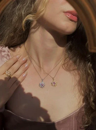 Collar Sol Princesa Rapunzel