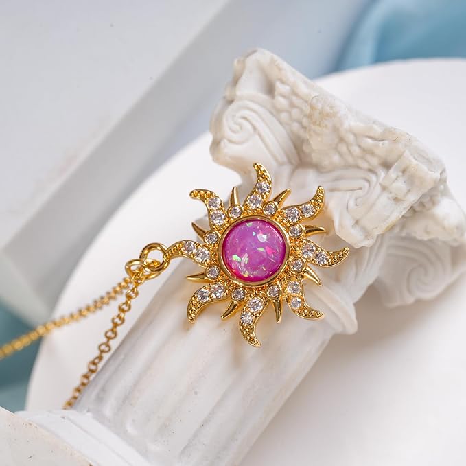 Collar Sol Princesa Rapunzel